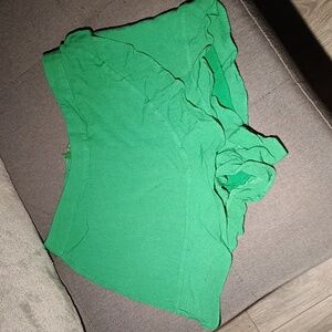 Altar'd State Vibrant Green Skort